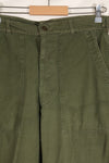 20 世纪 60 年代初，估计 34 OG-107 Utility trousers 贝克长裤，二手。