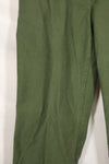 1950s-60s, estimated size 34 USMC P-56 utility pants, used.