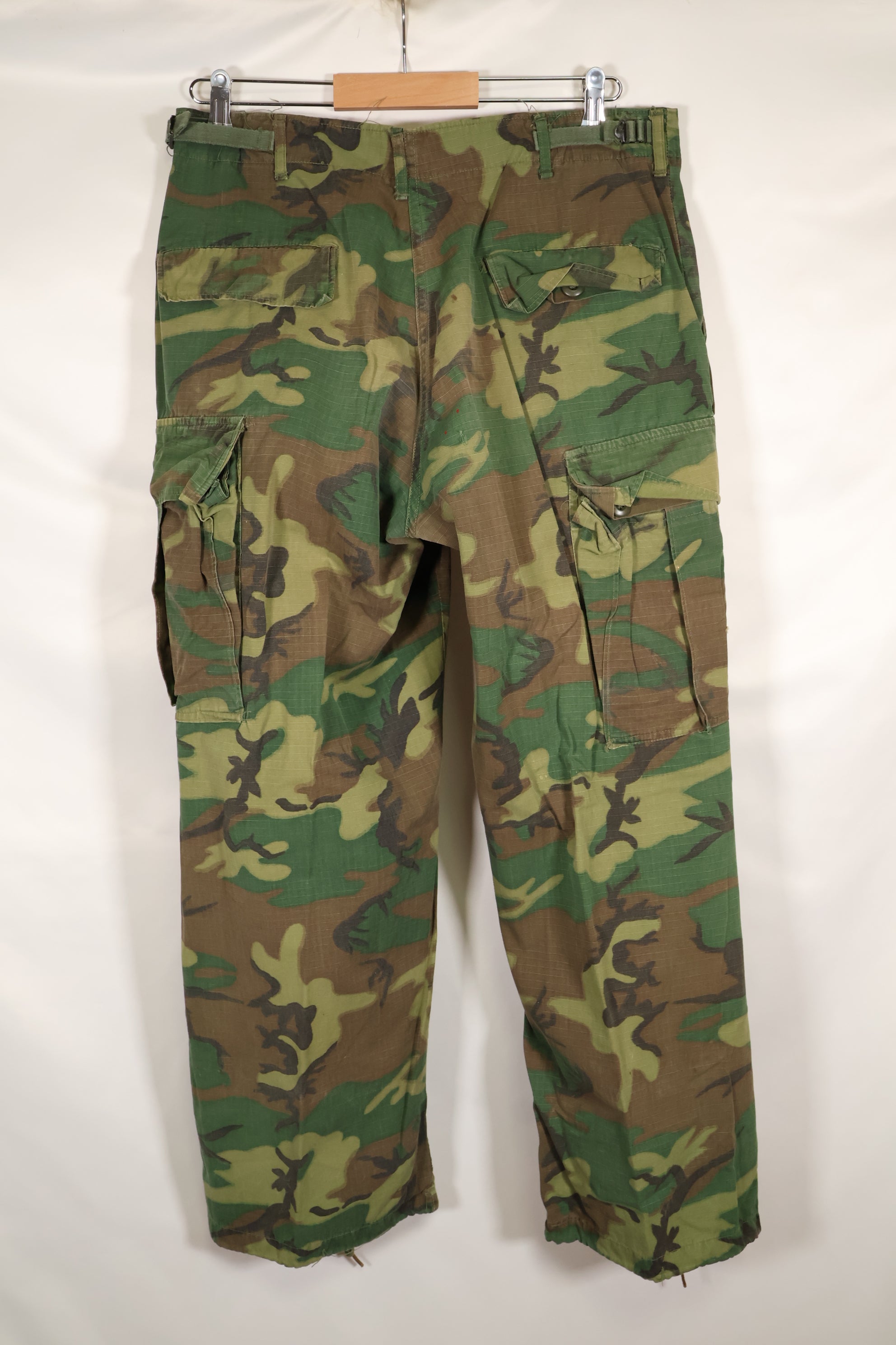 1968 contract, estimated M-S ERDL Greenleaf Jungle Fatigue pants, used.
