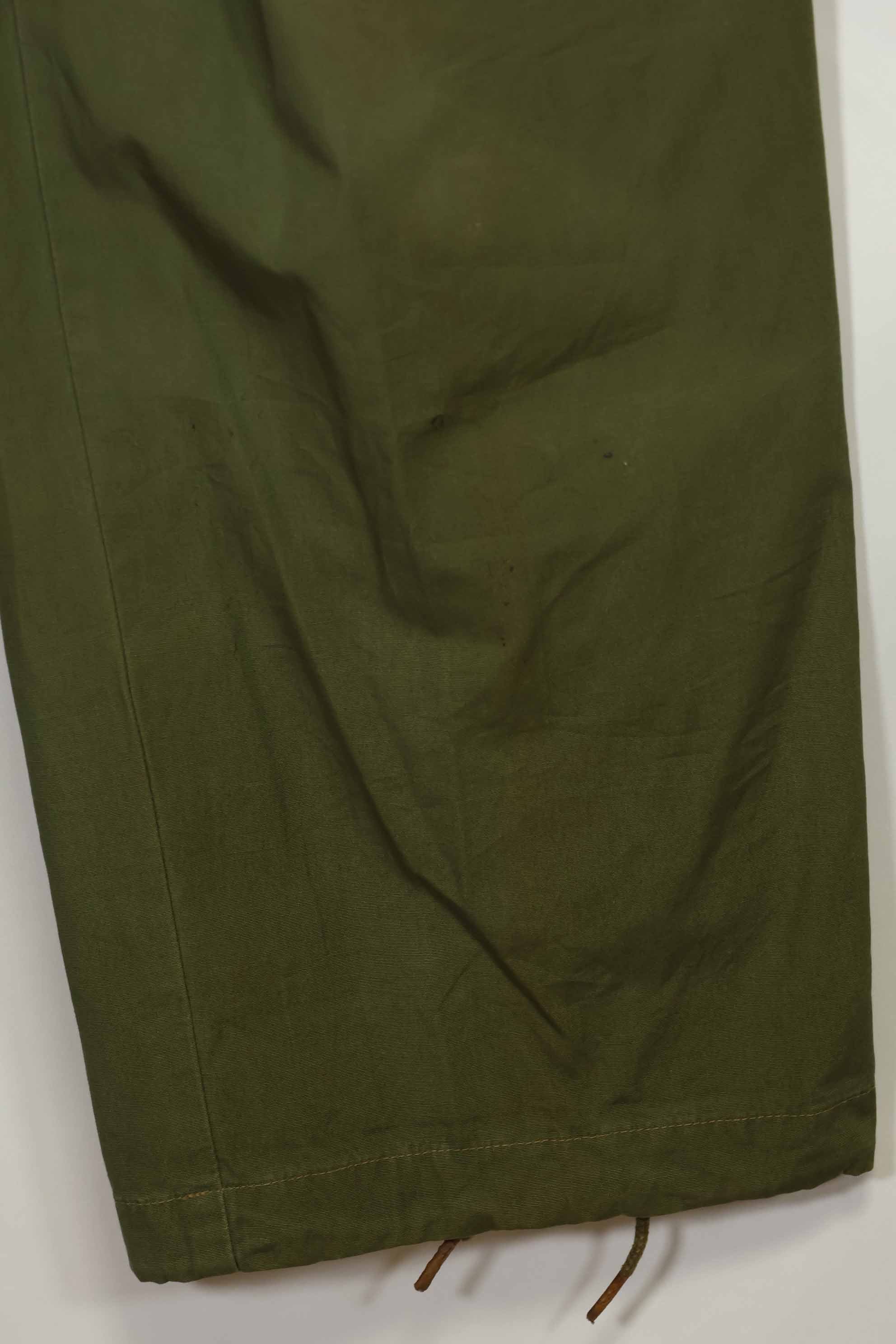 1967 Contract 3rd Model Jungle Fatigue Pants No Size Tag Used