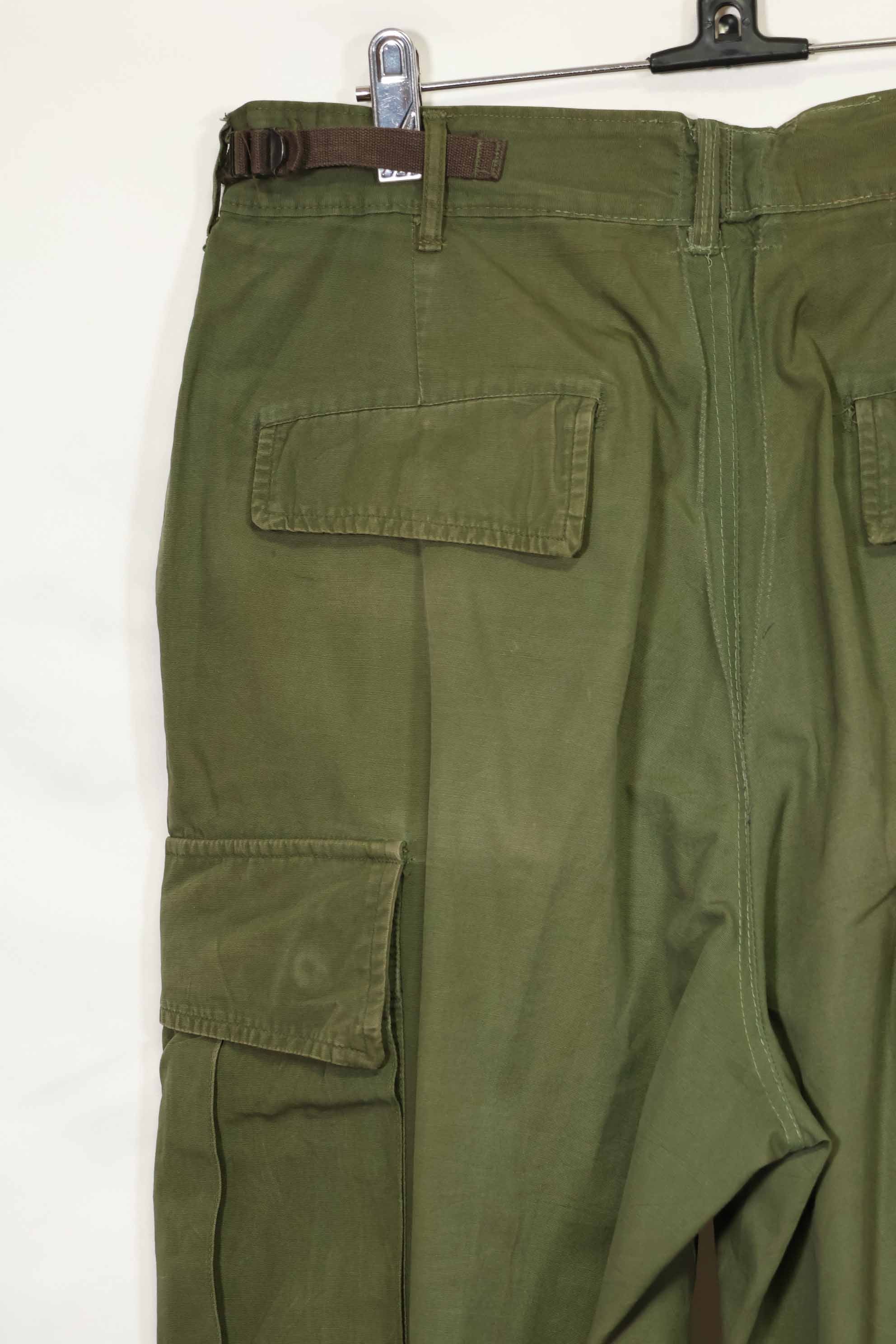 1967 Contract 3rd Model Jungle Fatigue Pants No Size Tag Used