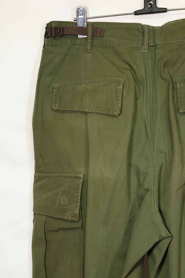 1967 Contract 3rd Model Jungle Fatigue Pants No Size Tag Used