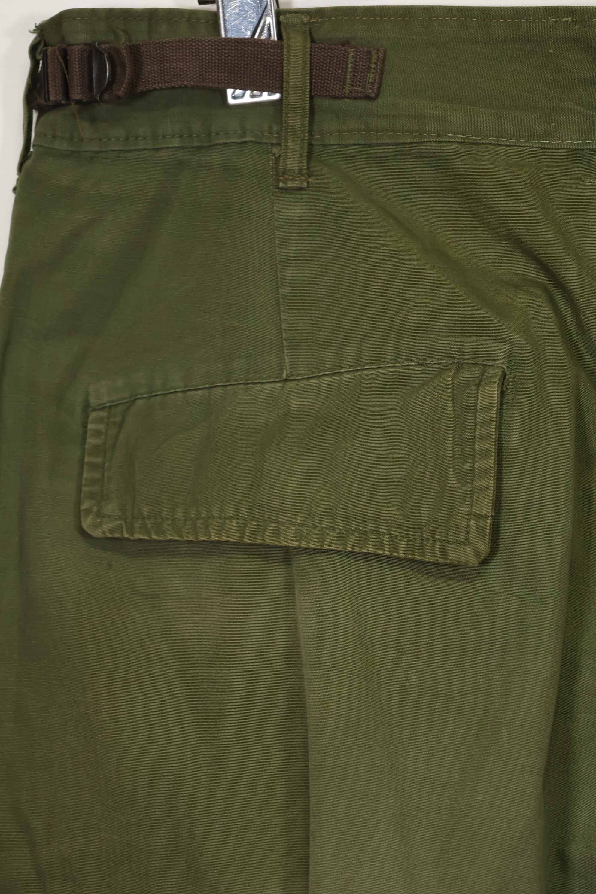 1967 Contract 3rd Model Jungle Fatigue Pants No Size Tag Used