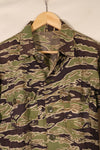 Late 1960s—Estimated US-S—Late War Lightweight—Tiger Stripe—Shirt—Some wear and fading—Used