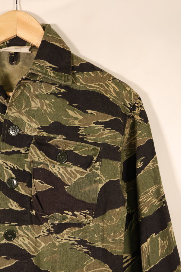 Circa 1965–66 | A-M | Okinawa Tiger | JWD | Asian Cut | Tiger Stripe Shirt | Minimal Fading | Used