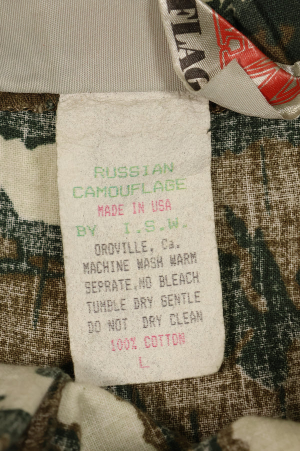 《第一滴血3》电影服装：俄罗斯特种部队士兵迷彩裤，服装公司出品，二手