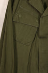 Real circa 1966-1967 lot 3rd Model Jungle Fatigue Jacket, used, size unreadable.