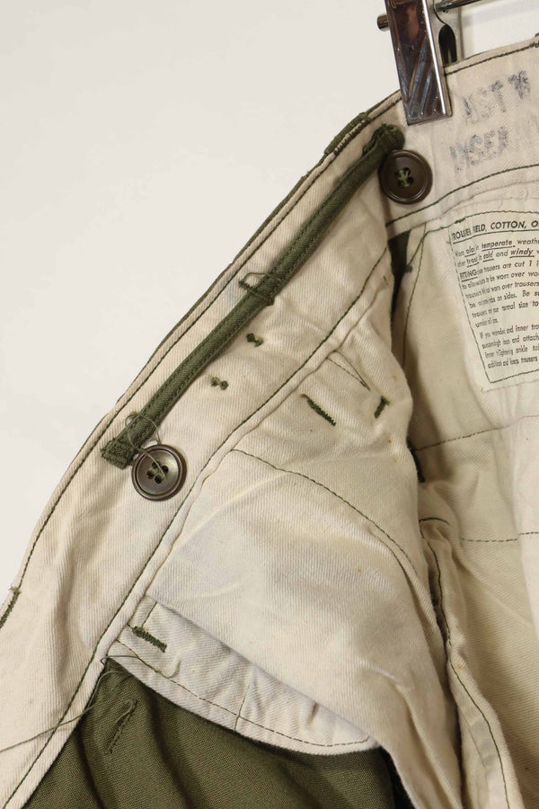 1940s-50s US Army M45 cotton field pants, near unused.