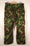 1970 Contract, M-S, Deadstock, ERDL Green Leaf Camo Fatigue Pants, Rare Size