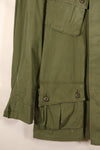 1963–64 Contract, Presumed S-L, 1st Model Jungle Fatigue Jacket with Patches, Used