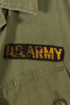 1963–64 Contract, Presumed S-L, 1st Model Jungle Fatigue Jacket with Patches, Used