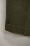 1940s-50s US Army M45 cotton field pants with modified cargo pockets, airborne use, used, B