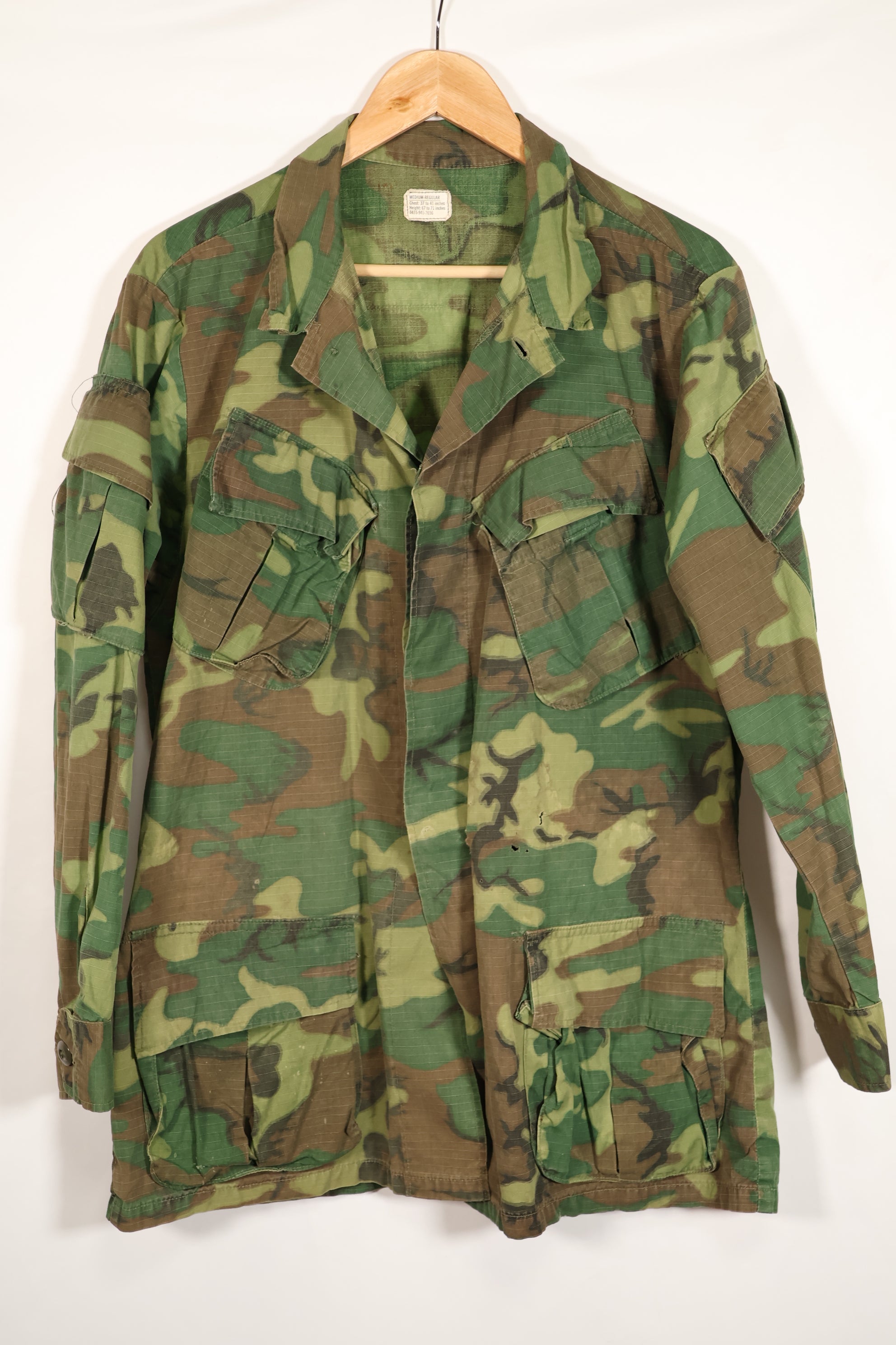 Real Base Replica Green ERDL Jacket MACV SOG Troop Custom Reproduction B