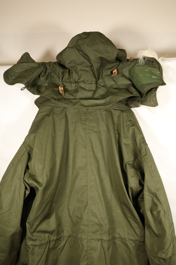 1973年和1983年合同款带帽MR M65野战派克大衣，鱼尾派克大衣，几乎全新