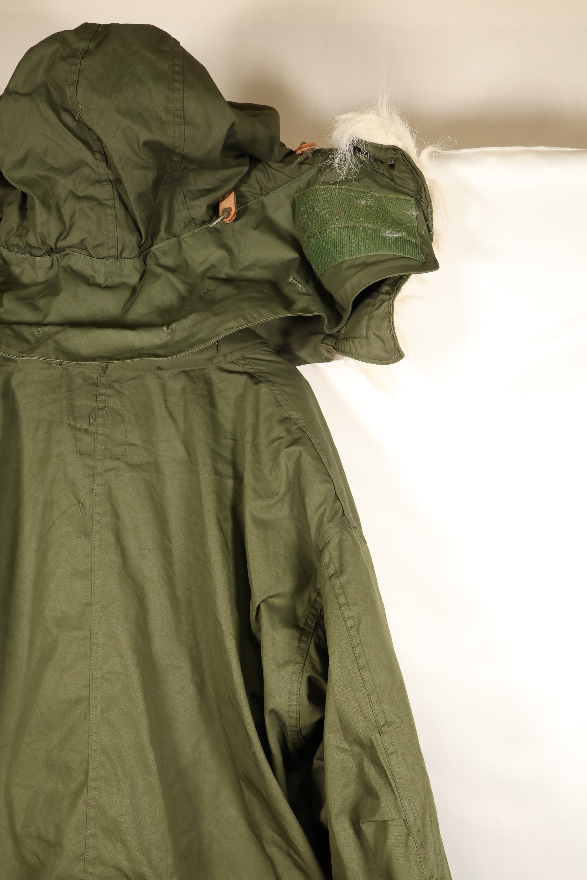 1973年和1983年合同款带帽MR M65野战派克大衣，鱼尾派克大衣，几乎全新