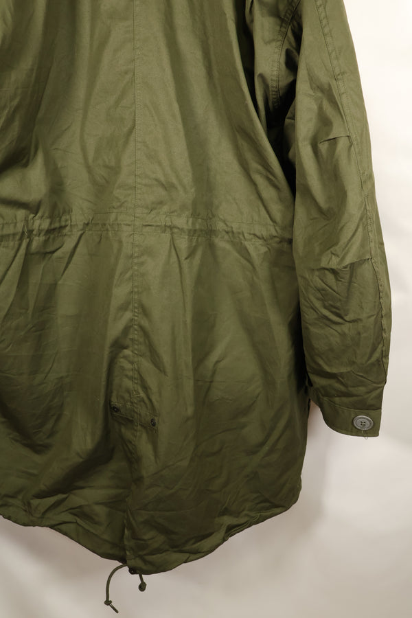 1973年和1983年合同款带帽MR M65野战派克大衣，鱼尾派克大衣，几乎全新