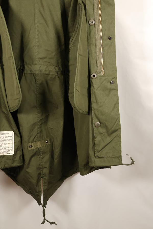 1973年和1983年合同款带帽MR M65野战派克大衣，鱼尾派克大衣，几乎全新