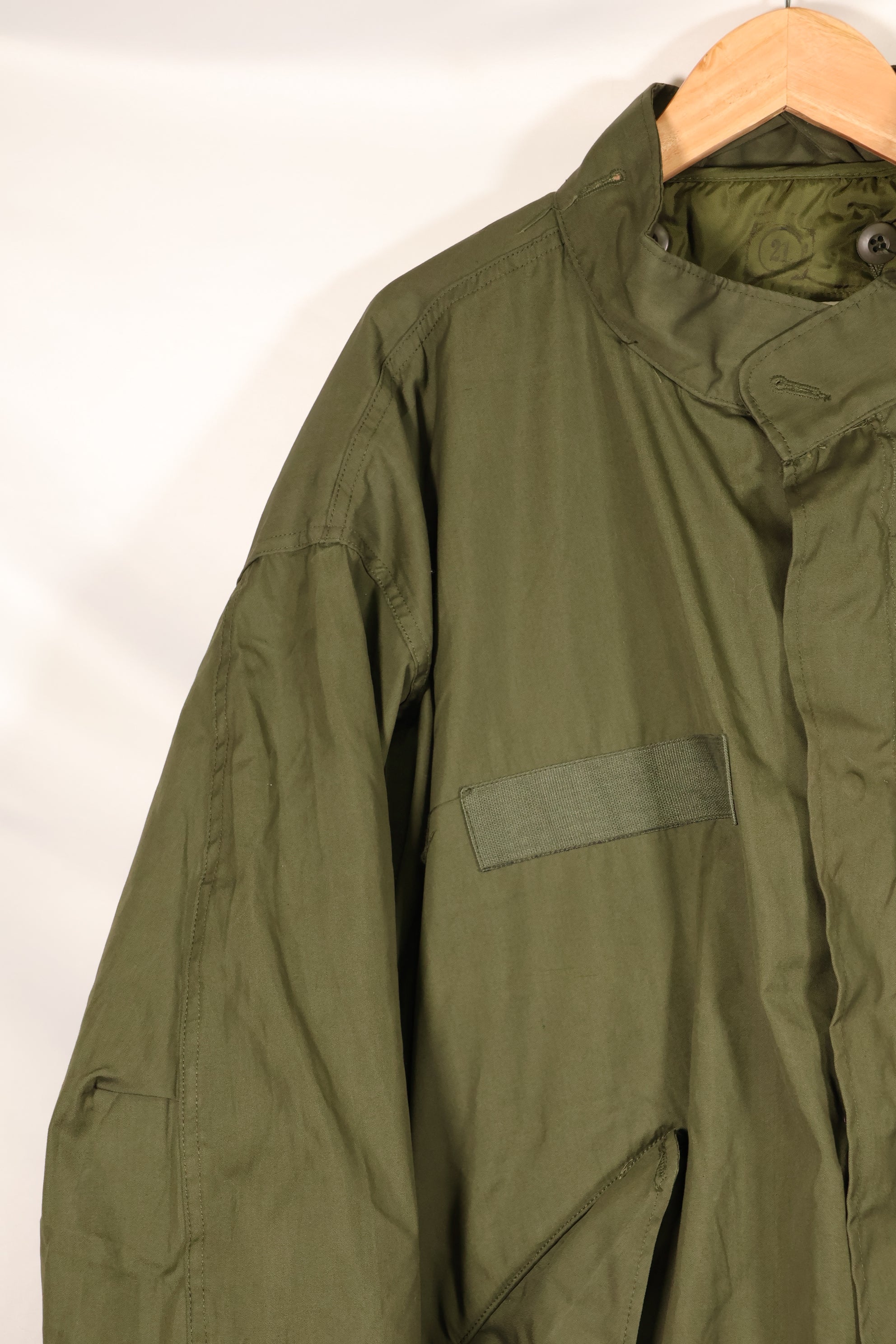 1973年款MR M65野战派克大衣，鱼尾款，近乎全新，无帽。
