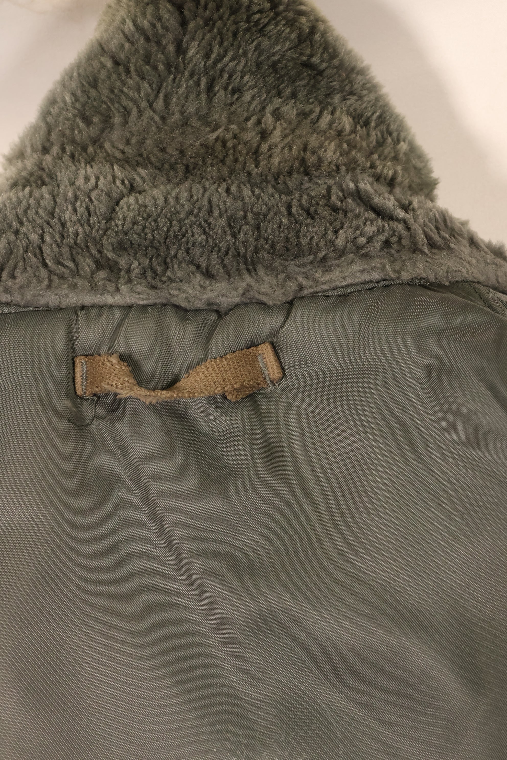 Early 1950s; Estimated size: LARGE or approximately 44; U.S. Air Force; B-15D; Intermediate Flight Jacket; Used