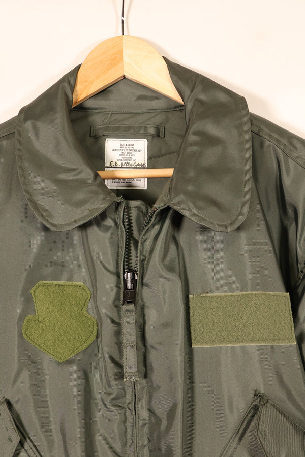 1995年契約　X-LARGE　アメリカ空軍　USAF　CWU-45P　コールドウェザーフライトジャケット　中古品
