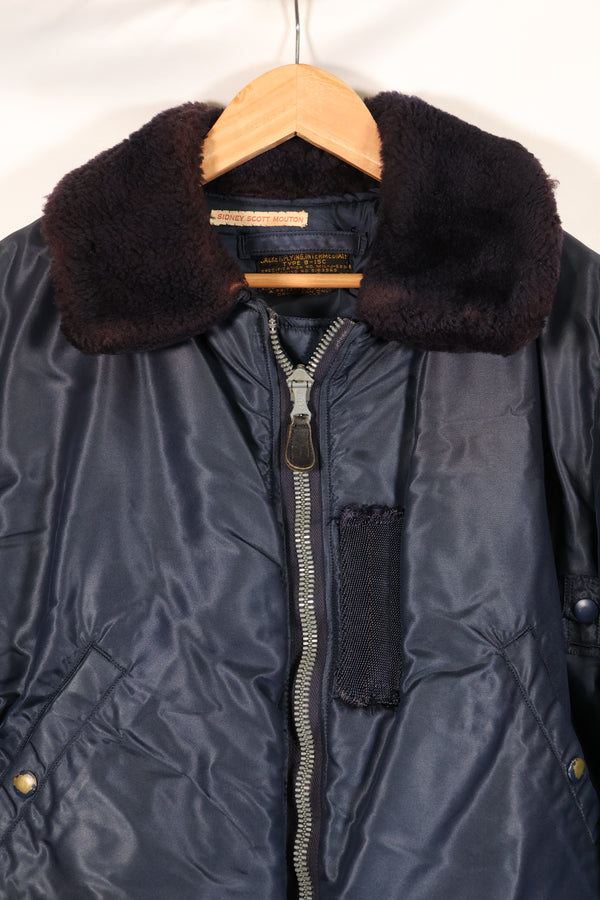 20世纪50年代早期美国空军B-15C飞行夹克，中级军区，二手