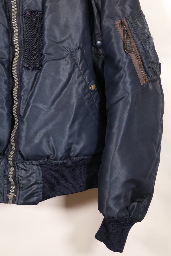 20世纪50年代早期美国空军B-15C飞行夹克，中级军区，二手