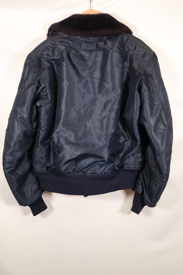 20世纪50年代早期美国空军B-15C飞行夹克，中级军区，二手