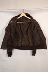 Early 1960s lot size 40 U.S. Marine Corps G-1 UGLY ANGENLS flight jacket, used.