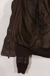 Early 1960s lot size 40 U.S. Marine Corps G-1 UGLY ANGENLS flight jacket, used.