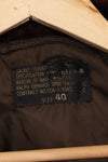 Early 1960s lot size 40 U.S. Marine Corps G-1 UGLY ANGENLS flight jacket, used.