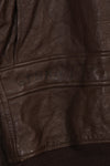 Early 1960s lot size 40 U.S. Marine Corps G-1 UGLY ANGENLS flight jacket, used.