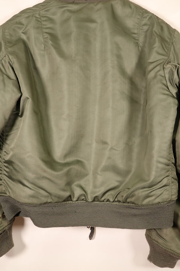 1970 Contract, MEDIUM, U.S. Air Force (USAF), MA-1 Flight Jacket, Good Condition, Used
