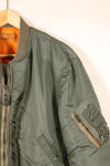 1968 Contract, LARGE, U.S. Air Force (USAF), MA-1 Flight Jacket, Mid-Period Model, Used
