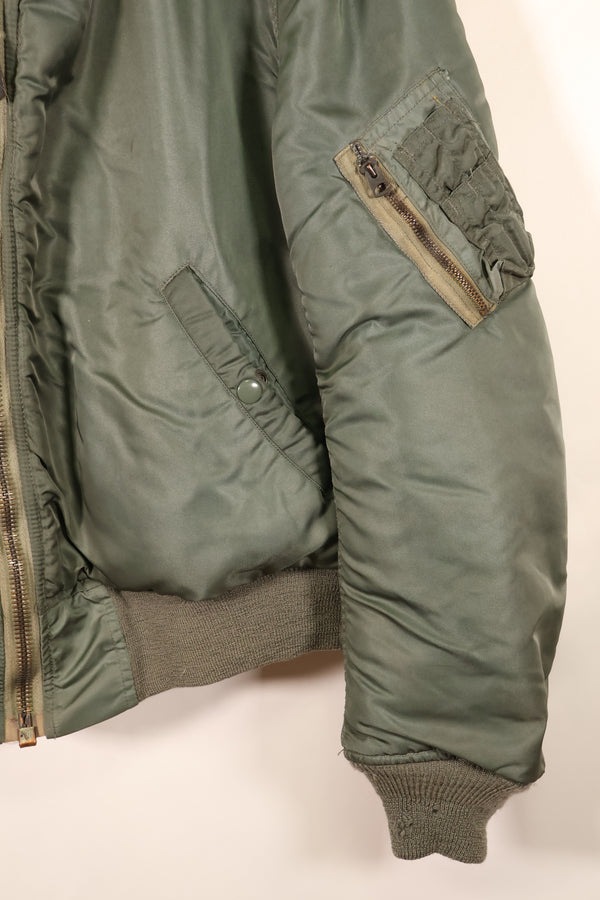 1968 Contract, LARGE, U.S. Air Force (USAF), MA-1 Flight Jacket, Mid-Period Model, Used