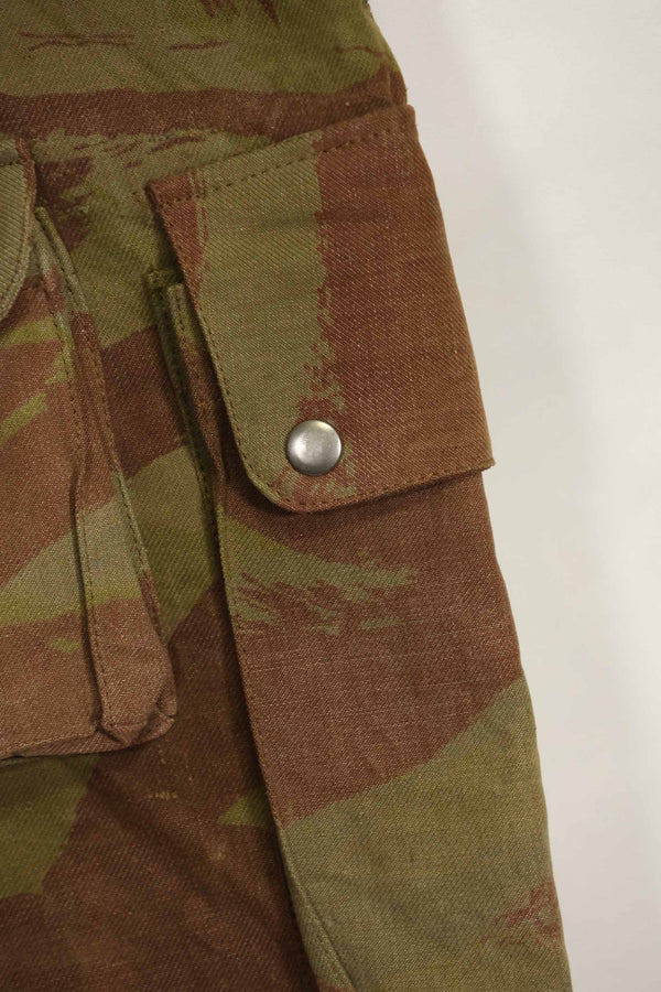 1950s French Army Lizard Camouflage TAP 47/52 Airborne Pants Rare Used