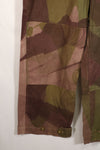 Real 1944 British Army SAS Trousers WINDPROOF Camouflage Pants Size No.1 Used