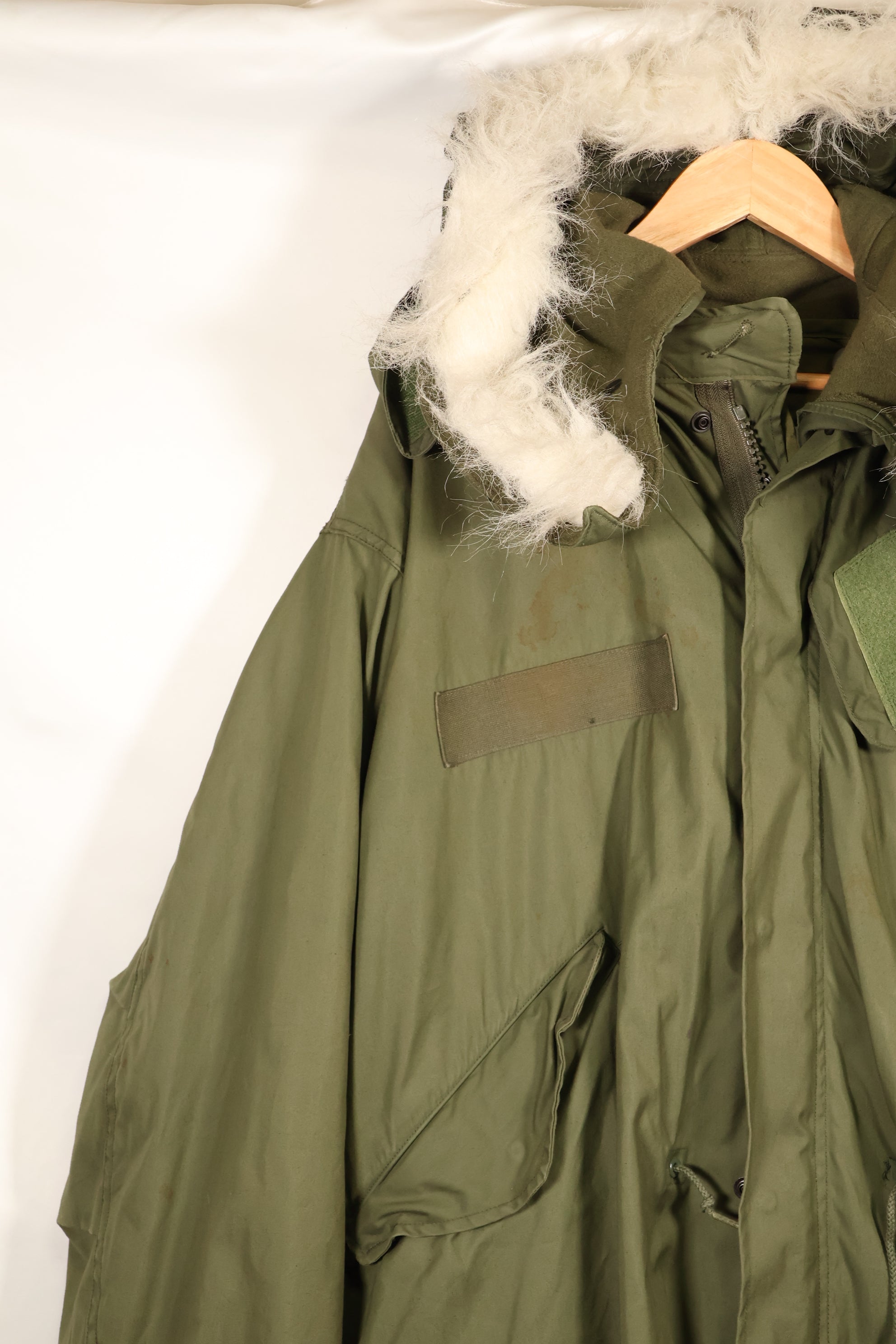 Multiple age lot SMALL M65 field parka fishtail parka, used in good condition, C