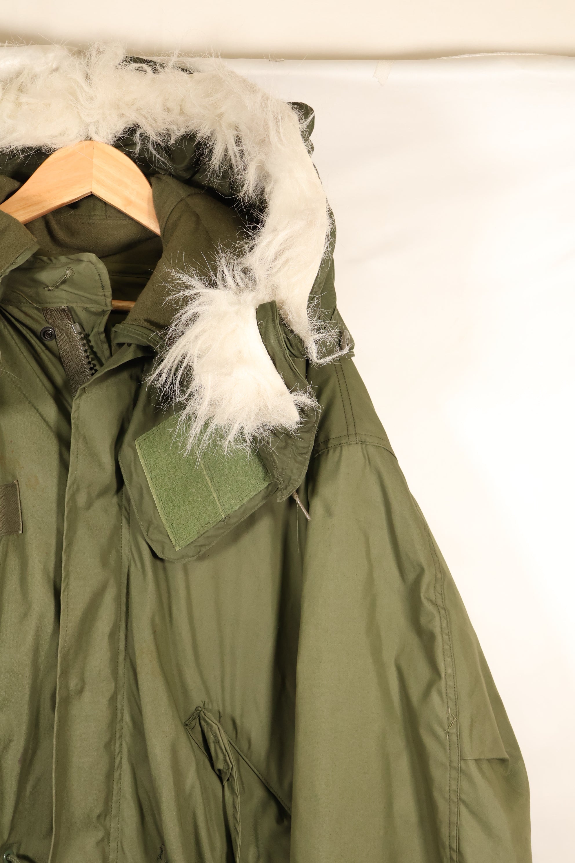 Multiple age lot SMALL M65 field parka fishtail parka, used in good condition, C