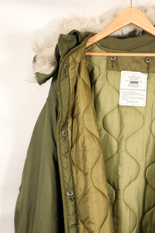 Multiple age lot SMALL M65 field parka fishtail parka, used in good condition, C