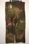 Real British Army SAS Trousers WINDPROOF Camouflage Pants Size No.4 Used