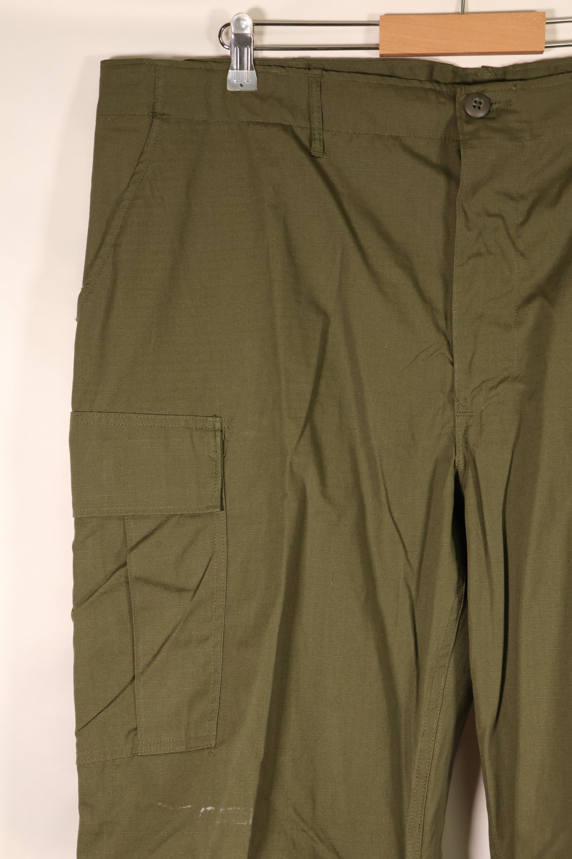 1969 Contract X-L-R 4th Model Ripstop Fabric Jungle Fatigue Pants—Virtually Unused