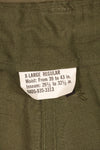 1969 Contract X-L-R 4th Model Ripstop Fabric Jungle Fatigue Pants—Virtually Unused