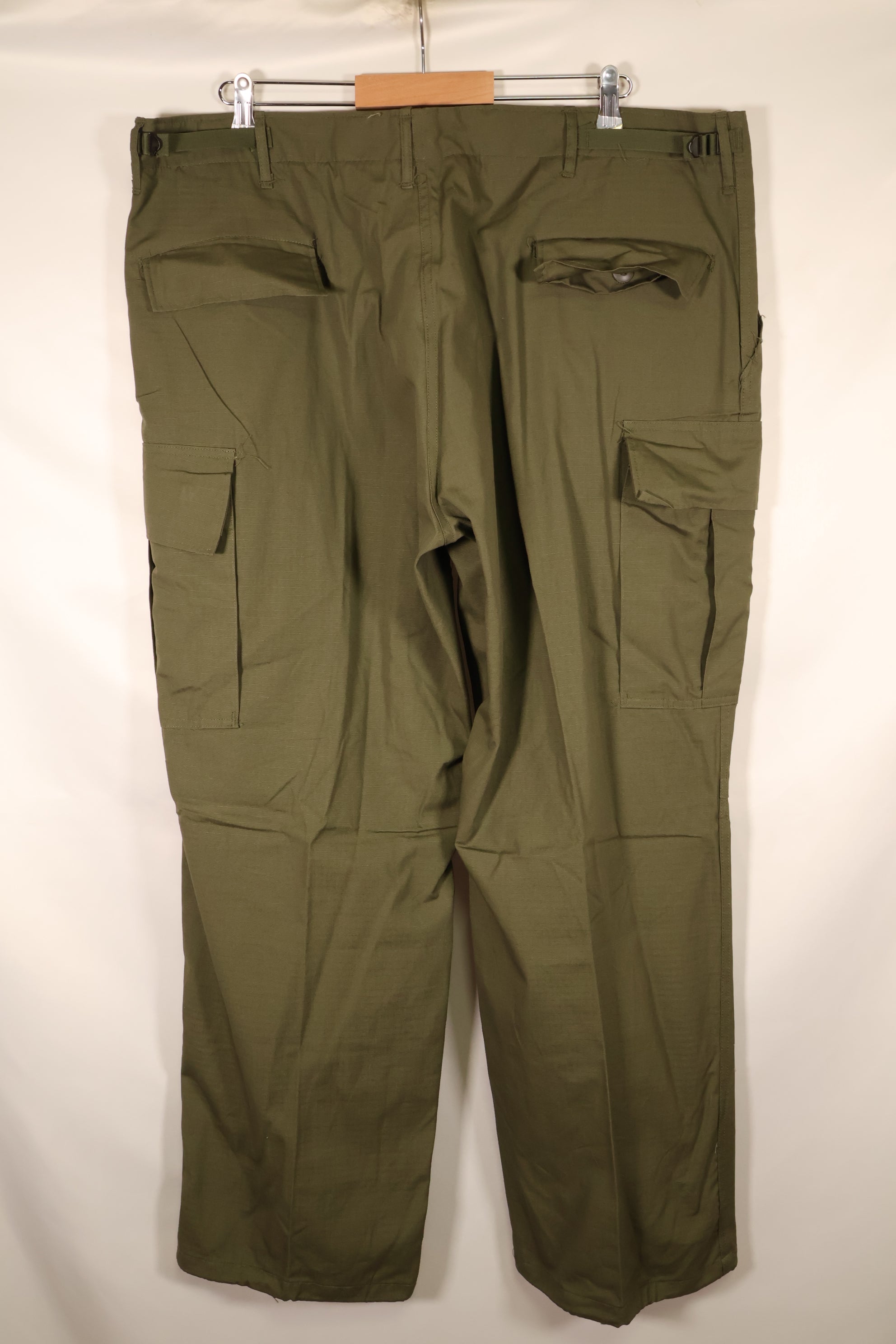 1969 Contract X-L-R 4th Model Ripstop Fabric Jungle Fatigue Pants—Virtually Unused