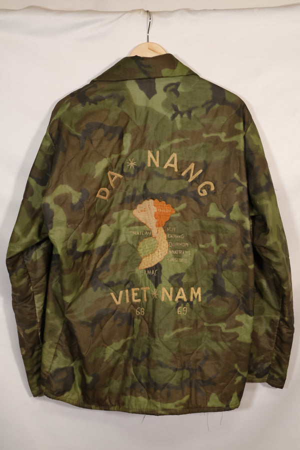 1968-69 large size Vietnam War tour jacket Viet Jean DA NANG used