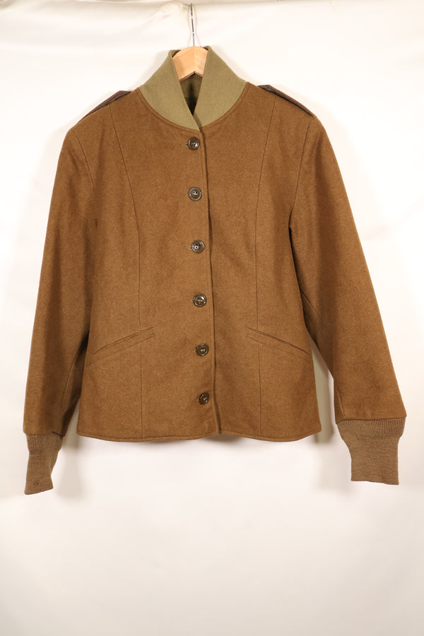 1940 年代二战 WAC 美国陆军女兵野战夹克衬里，二手。