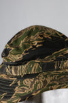 Real Okinawa Tiger Pattern Tiger Stripe Boonie Hat, large size, used.