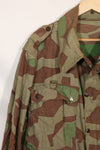 1950s West German splinter camouflage paratrooper jacket, used.