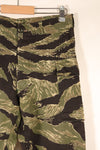 Circa 1965–66; Estimated A-L; Okinawa Tiger Pattern; Tiger Stripe; Pants; Asian Cut; JWD; Used