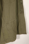 Real 1970 4th Model Jungle Fatigue Jacket M-R Sleeve stains, used.