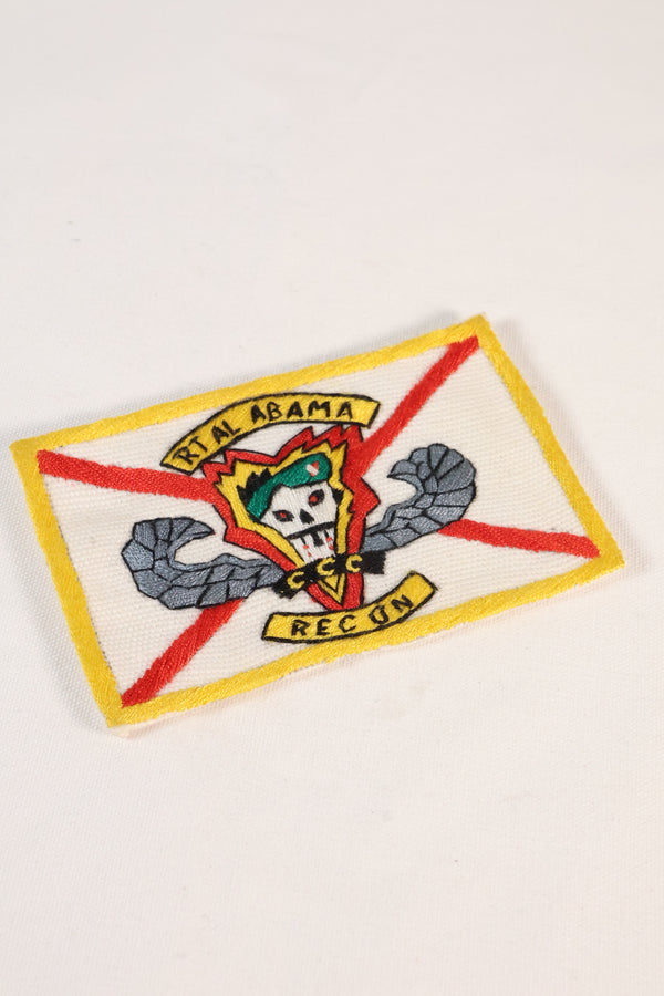 September 1970 First Generation MACV SOG RT ALABAMA Recon Team Patch